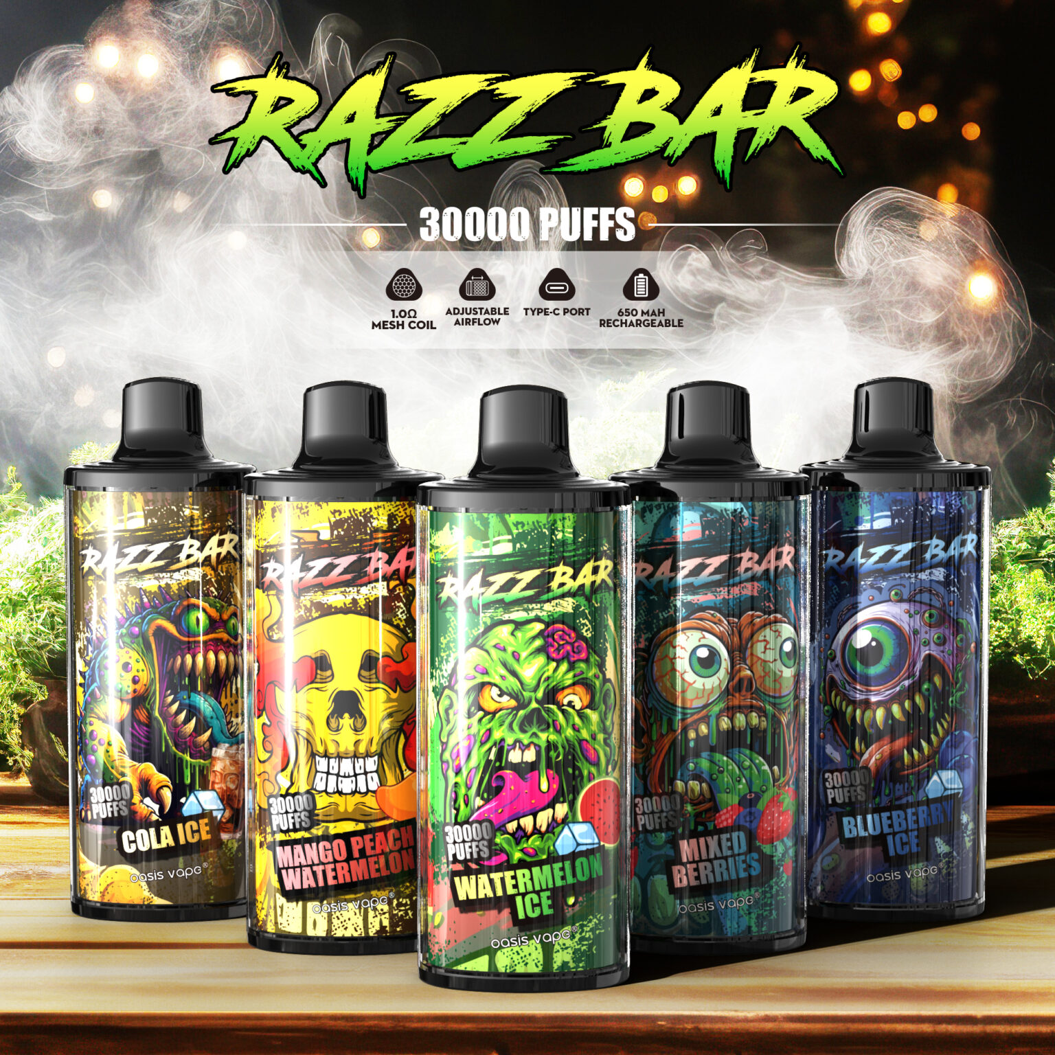 Razz Bar - Hurtig levering i hele DK hos FumotBars